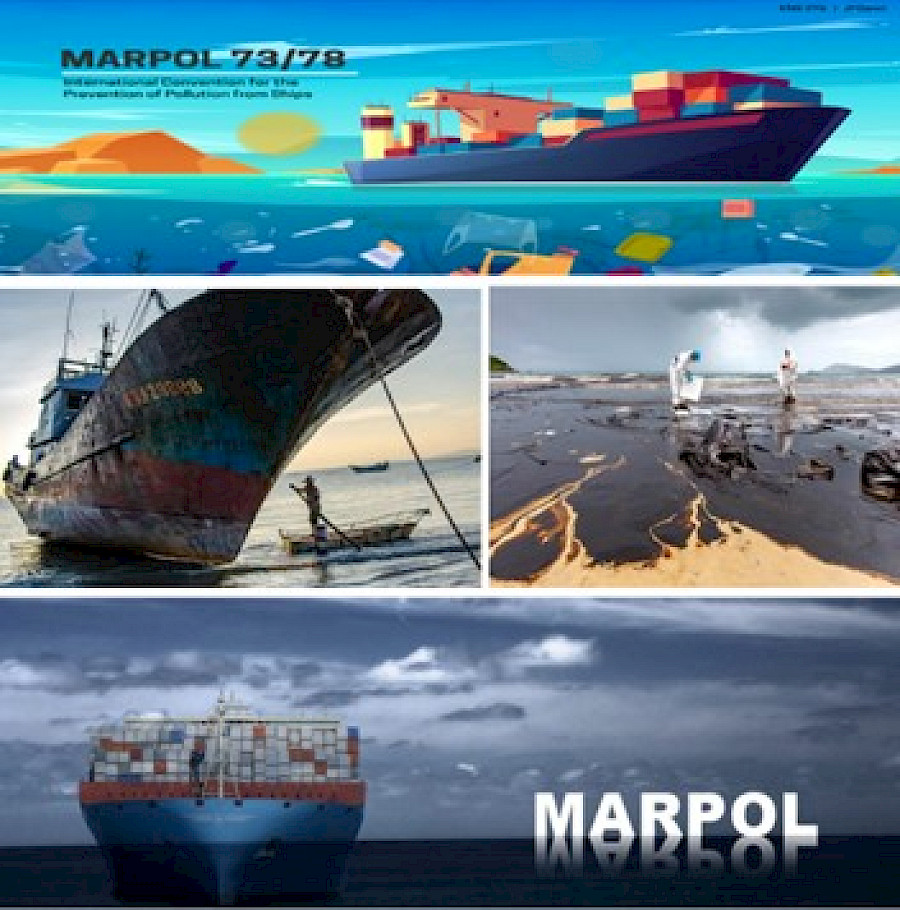 PRECAUTIONS TO PREVENT POLLUTION AT SEA