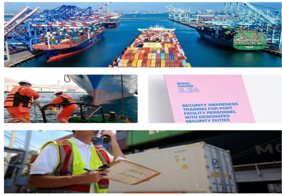 SECURITY AWARENESS TRAINING FOR PORT FACILITY PERSONAL WITH DESIGNATED SECURITYDUTIES. (IMO 3.24)